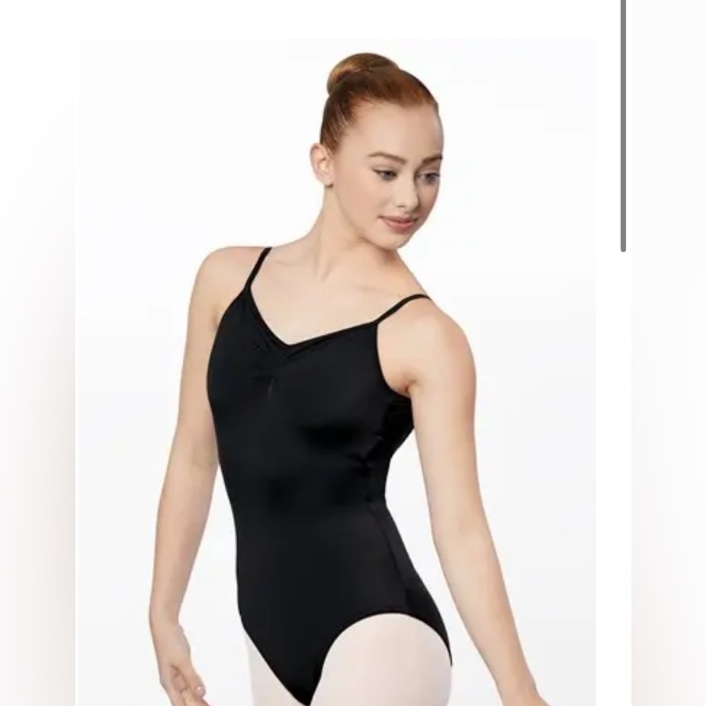 WEISSMAN Pinch Cami Low-Back Leotard
MT12460